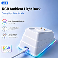 Souris sans fil rechargeable ergonomique + souris sans fil + souris de jeu sans fil avec station d'accueil pour les grandes mains