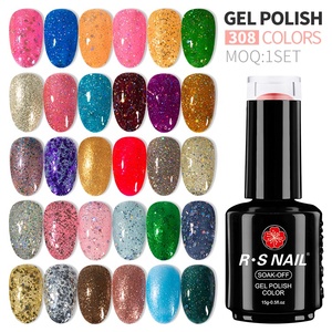 طلاء أظافر R S Gel oor بالأشعة فوق البنفسجية طلاء أظافر جل من العلامة التجارية الخاصة 15 نقع جل طلاء أظافر - Product Image 5