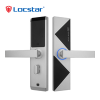 Locstar RFID Hotel Lock System Gestión de software con codificador Tarjeta de emisión Star Hotel Card Cerradura de puerta