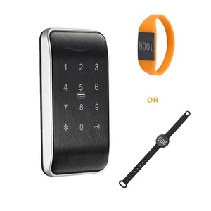 Kẽm Hợp Kim RF Mật Khẩu Thẻ Kim Loại Tủ Cảm Biến Khóa Thẻ RFID Tủ Khóa Locker Khóa - Product Image 2