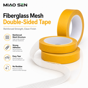 Nastro <span class=keywords><strong>Biadesivo</strong></span> <span class=keywords><strong>in</strong></span> Fibra di Vetro Resistente al Calore, Adesivo <span class=keywords><strong>in</strong></span> Filamenti di Fibra di Vetro ad Alta Viscosità - Product Image 6