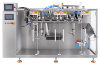 Machine de remplissage et d'emballage horizontale automatique