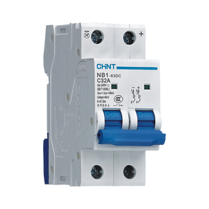 <span class=keywords><strong>CHINT</strong></span> Pure DC Air Switch เบรกเกอร์แผงวงจรไฟฟ้า,เบรกเกอร์พิเศษสำหรับโซลาร์เซลล์ <span class=keywords><strong>NB1</strong></span>-<span class=keywords><strong>63DC</strong></span> 1P 2P 4P 500V 1000V - Product Image 1