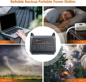 3000W Heavy Duty <b>Portable</b> Power Station Pure Sine Wave Inverter Generator Factory - Product Image 3