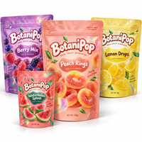 Sachet Mylar personnalisé avec logo pour céréales complètes, mat, refermable, qualité alimentaire, pour snacks, 1lb 2lb, pochette verticale