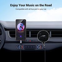 UGREEN Câble de prise auxiliaire USB Type C vers mâle 3.5mm pour adaptateur audio de voiture de 3,3 pieds Câble tressé auxiliaire de voiture