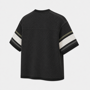 Suéter Personalizado de Invierno para Hombre, con Logotipo y Número Grabados en la Parte Delantera, Tejido ODM, 100% Algodón - Product Image 5