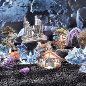 15 unids/pack Retro personaje PET pegatinas fantasía carrerist serie pegatinas de Material europeo - Product Image 1
