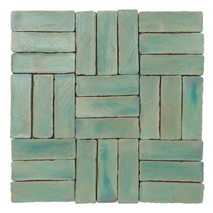 Mosaico di piastrelle Chroma Aquamarine 5x15 per decorazione di pareti e pavimenti - Product Image 4