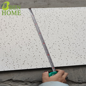 Phong cách mới 4-FT <span class=keywords><strong>x</strong></span> 2-FT trắng sợi khoáng thả gạch trần 600 600mm - Product Image 6