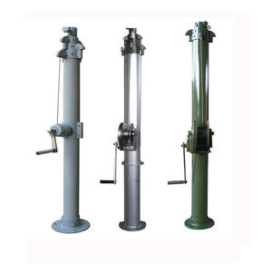 Mástil Telescópico de 10 m - Torre de Antena de Aluminio Montada en Vehículo con Manivela para Radioaficionados - Product Image 3