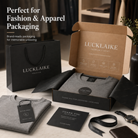 Boîtes personnalisées avec logo emballage publicitaire ondulé pour la livraison e-commerce carton kraft boîte postale en papier pour l'expédition