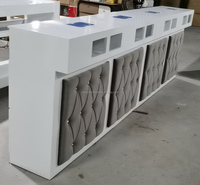 RD23 — table de manucure à deux sièges, meuble pour ongles