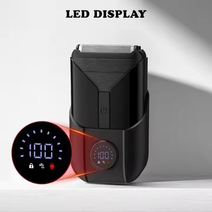 Afeitadora Eléctrica Impermeable de Doble Uso (Húmedo y Seco), Recortadora de Barba Corta y Larga, Afeitadora de Lámina Recargable para Hombres - Product Image 5