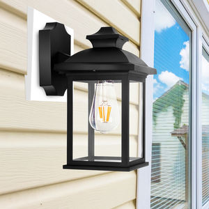 Lampe murale extérieure P748 SAA CE ROHS approuvée, en polycarbonate, IP44, résistante aux intempéries, culot E27, pour extérieur - Product Image 2