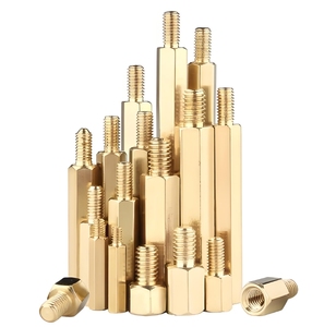 M2-M6 lục giác đơn đã kết thúc vít Bolt Stud Brass trụ cột cho trường hợp máy tính Bo mạch chủ vít cô lập chính xác Metric Kích thước - Product Image 4