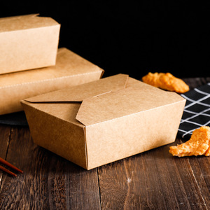 Wholesale Disposable Lunch <b>Boxes</b> Custom Disposable Lunch Box Disposable Lunch Box Takeaway Food - Product Image 4