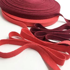 ริบบิ้นผ้าฝ้ายหลากสีแบบม้วนพร้อมขอบเย็บขอบผ้า สำหรับตกแต่งกระเป๋าและอุปกรณ์เสริม - Product Image 2