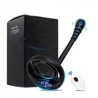 Vibrateur sans fil contrôlé par application pour stimulation anale/point G, masseur de prostate et de testicules masculin, stimulateur de plug anal, télécommande, jouet sexuel pour adulte