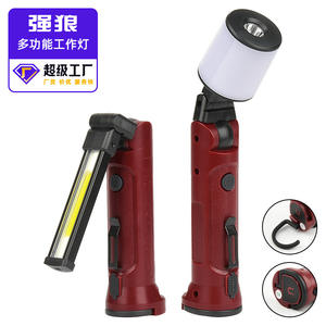 Lampe de travail Gz023 à LED avec charge magnétique, pliable, pour le camping en plein air, la réparation automobile, lampe torche multifonctionnelle - Product Image 4