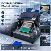 Machine de pré-scellage sous vide à chaleur pour batteries au lithium de laboratoire, destinée au pré-scellage des boîtiers laminés aluminium pour cellules en sachet