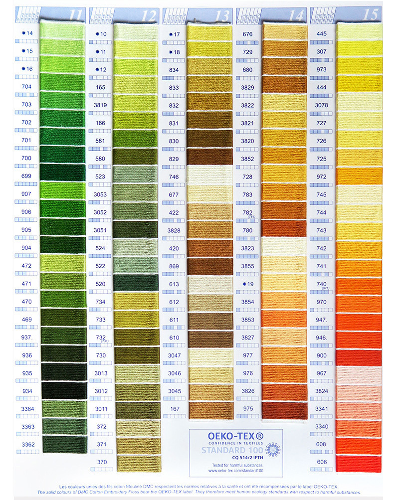 Color card