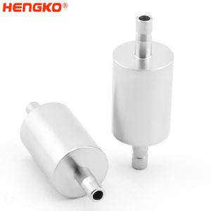 صمام أحادي الاتجاه لتقليل حجم الرئة من هينغكو، مصنوع من الفولاذ المقاوم للصدأ، مانع ارتداد الهيدروجين (واجهة مزدوجة الأنبوب) - Product Image 5