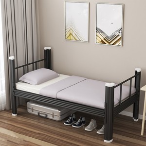 Meubles de chambre à coucher pour adulte, cadre métallique Extra <span class=keywords><strong>confortable</strong></span>, nouveau Design, lit métallique, bon marché - Product Image 5