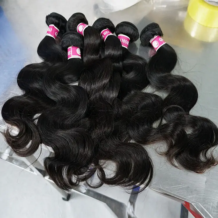 High Grade Malaysian Hair Extension 100% Natural Human Hair Body wave Bundles Ms Mary ,Weave Human Hair