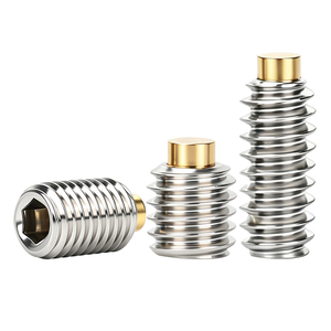 Tornillo de fijación puntiagudo de latón y acero inoxidable SUS304 angloamericano 1/2-13*1in--10-24 (32)*1in M3-M10 de acero al carbono 12.9 ennegrecido OEM - Product Image 3