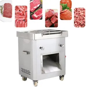 Safe Operation cutting frozen meat with a hacksaw butchery equipment meat cutting chicken cutting machine automatic