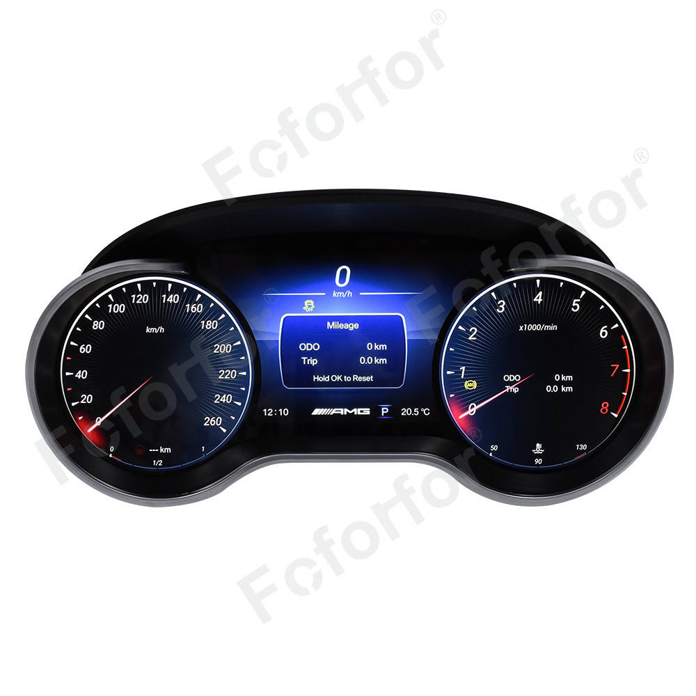 Zilimontt Car Dashboard LCD Display Screen For Mercedes C - View #2