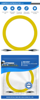 Cable de Fibra Óptica Interior G652D, Cable de Conexión MPO, Tipo FC-FC, Cubierta de PVC o LSZH, Cable de Fibra Óptica FTTH para Redes