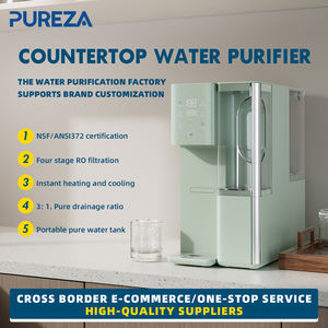 Système de Filtration <span class=keywords><strong>d</strong></span>'<span class=keywords><strong>Eau</strong></span> pour la Maison, Purificateur et <span class=keywords><strong>Distributeur</strong></span> <span class=keywords><strong>d</strong></span>'<span class=keywords><strong>Eau</strong></span> à Osmose Inverse de Comptoir <span class=keywords><strong>avec</strong></span> Réservoir en Plastique pour Usage Domestique - Product Image 2