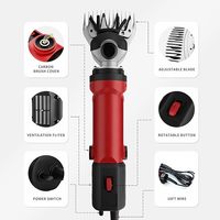 Verstellbare Hochleistungs-Schaf-Tufting-Schermaschine, Elektrische Schafschermaschine für Teppich-Tufting, Trimmer und Schnitzer