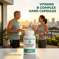 Capsules de vitamines du complexe B |   Complément alimentaire nutritionnel