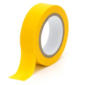 Ruban isolant en PVC, épaisseur 0,13 mm, largeur 17 mm, longueur 10 m, idéal pour isoler et protéger les connexions électriques. - Product Image 1