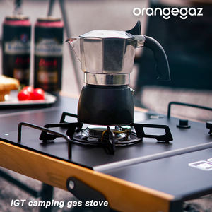 Estufa de Gas Portátil IGT de Sobremesa, Plegable, de 1 Quemador, Alta Potencia, para Acampar al Aire Libre, Uso Dual Integrado y de Sobremesa - Product Image 5