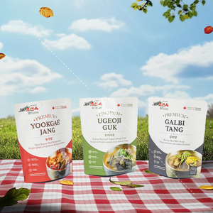 Tùy chỉnh in nhôm lá mùi bằng chứng thực phẩm bao bì <span class=keywords><strong>Zip</strong></span> khóa túi đứng lên túi cho đồ uống - Product Image 5