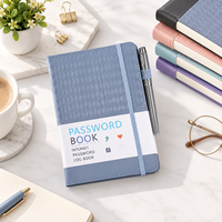 Carnet de notes professionnel A5 en PU gaufré diamant, avec fermeture élastique et attache stylo, personnalisable avec logo, couverture rigide, vente en gros
