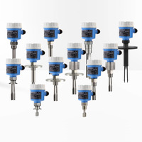 YEZON Sonde de niveau à fourche vibrante en acier inoxydable de qualité industrielle, étanche, capteur de vibration pour huile et boissons, précision 0,5%, garantie 1 an