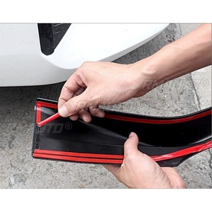 For Nissan Sylphy 14th generation 2023-2024 Front Bumper Lip Splitter Diffuser Spoiler Bumper <b>Corner</b> <b>Trim</b> Modification Part - Product Image 4