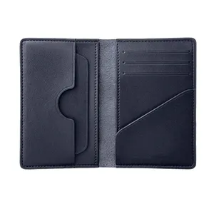 Popular Men Wallet High Quality Wallet Gift Real Leather Bifold Blocking Slim Wallets And Card Holders For Men