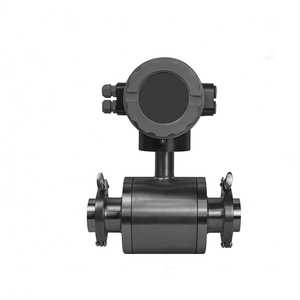 เครื่องวัดการไหลของ DN50 AC220V วัสดุเหล็กหล่อเครื่อง4-20Ma แบบมีแผ่นแม่เหล็กไฟฟ้า - Product Image 2