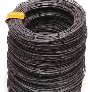 Hot Selling Best Selling Double Twisted Black Annealed <b>Iron</b> Wire Black Annealed Binding Wire 1kg Per Roll - Product Image 1