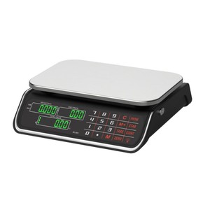 Báscula de laboratorio impermeable Veidt Weighing RC-B01, balanza de 30 kg con plato de vidrio, báscula de cálculo de precios RC-B01 RC-A01CG - Product Image 3