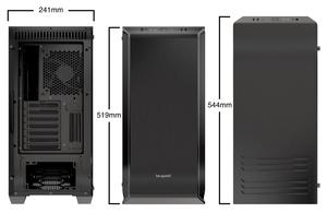 Coque d'ordinateur de vente chaude Bequiet <span class=keywords><strong>DARK</strong></span> <span class=keywords><strong>BASE</strong></span> <span class=keywords><strong>700</strong></span> Boîtier pour PC de jeu de bureau - Product Image 2