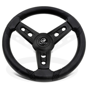 Golf Cart Steering <b>Wheel</b> 3 Spoke <b>Plastic</b> Classic Style For EZ Go Turf T - Product Image 2
