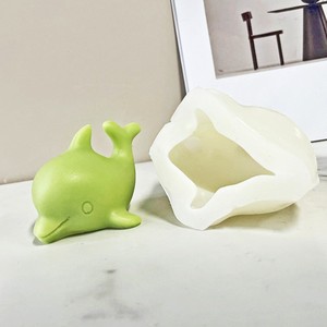 Dolphin Silicone Ice Cube <b>Mold</b> 3D Animal Shape For Cake Decoration Baking Kitchen Tool - Product Image 3