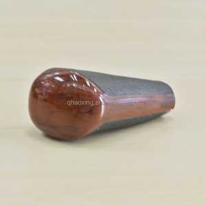 Levier de changement de <span class=keywords><strong>vitesse</strong></span> automatique, <span class=keywords><strong>pommeau</strong></span> de levier de <span class=keywords><strong>vitesse</strong></span> en carbone/bois/chrome, compatible avec Peugeot <span class=keywords><strong>206</strong></span> 207 307 408 Citroën C2 - Product Image 5